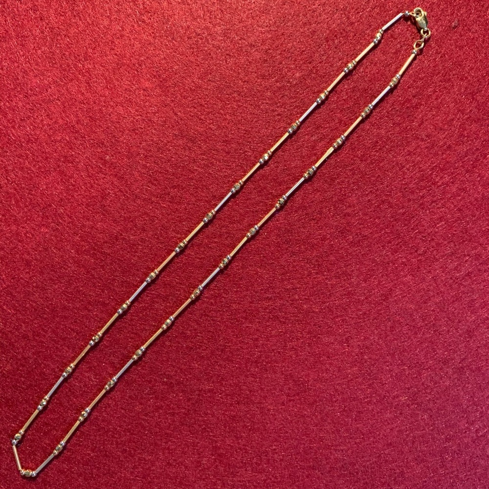 Two-tone 14k Necklace